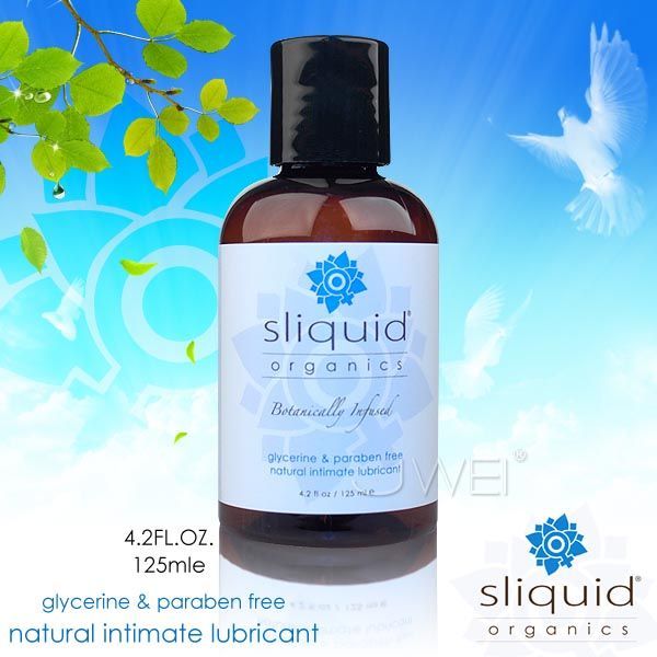 情趣用品-美國Sliquid．Natural 自然水基水溶性潤滑液125ml