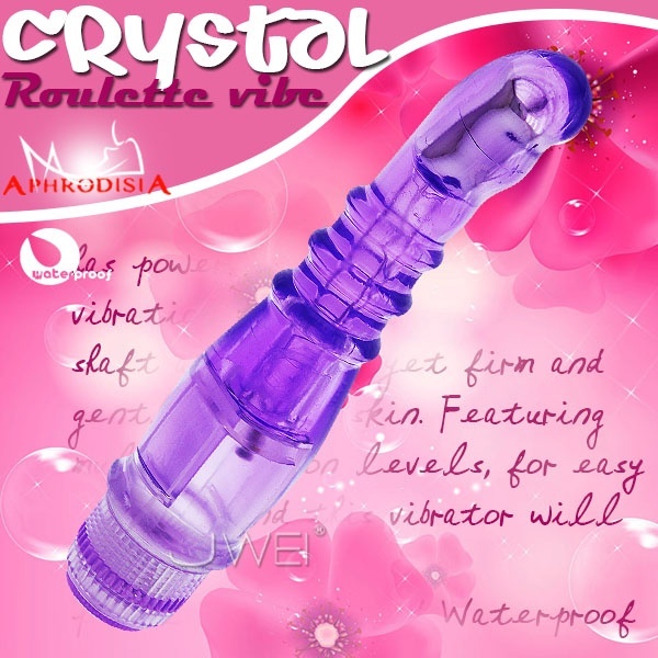 APHRODISIA．crystal水晶系列-彎頭G點高潮棒情趣用品