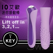美國KEY．Io艾歐 雙造型時尚按摩棒-紫情趣用品