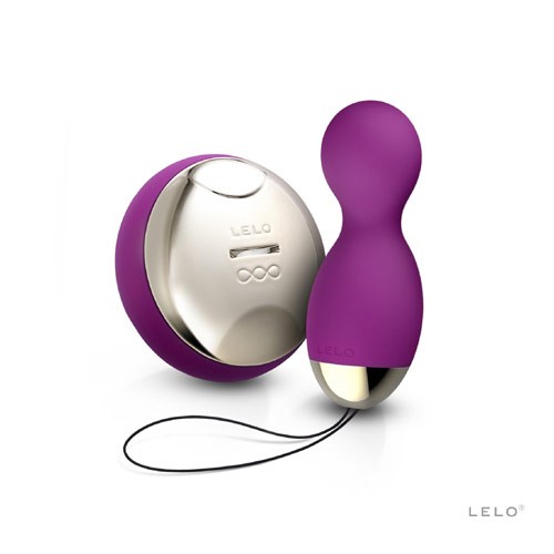 情趣用品-瑞典LELO＊HULA BEADS旋轉與振動結合的高品質情趣聰明球-紫