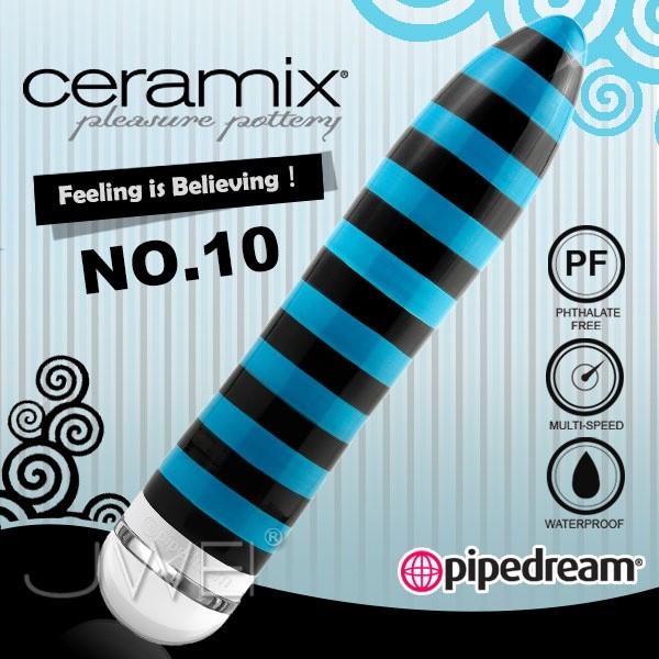 美國進口PIPEDREAM．Ceramix 六段變頻樂活陶瓷系列按摩棒NO.10情趣用品