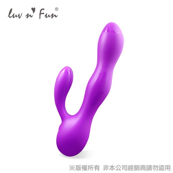 瑞典LUV Fancy 愛幻 10頻震動 安全防水按摩棒(夢幻紫)情趣用品