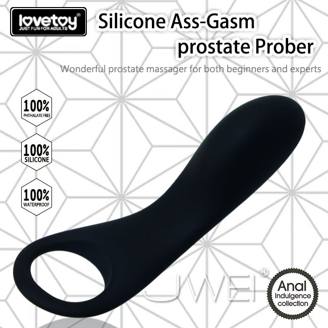 情趣用品-Lovetoy．Silicone Ass-Gasm prostate Prober前列腺按摩棒