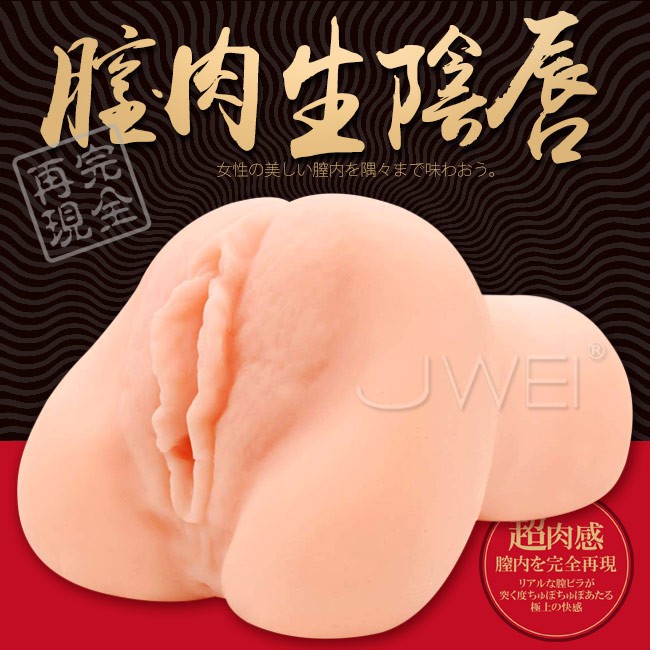 情趣用品-日本原裝進口A-ONE．膣肉生陰唇 完全再現女性超肉厚真實通道自慰器