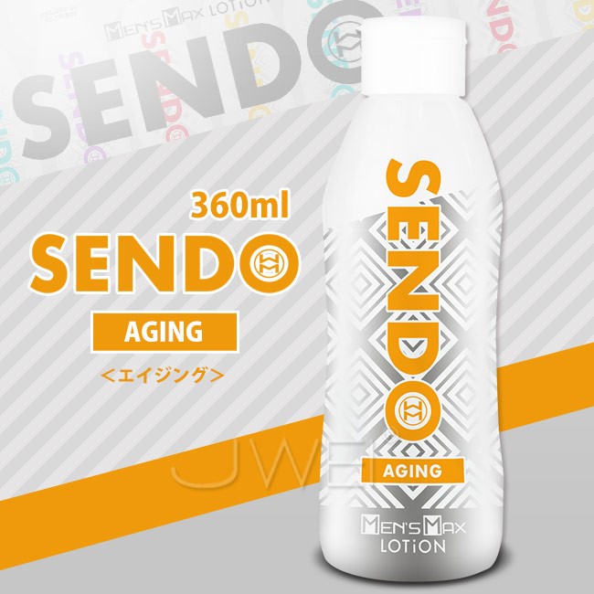 情趣用品-日本原裝進口Mans Max．SENDO 清爽保濕型潤滑液 -AGING(360ml