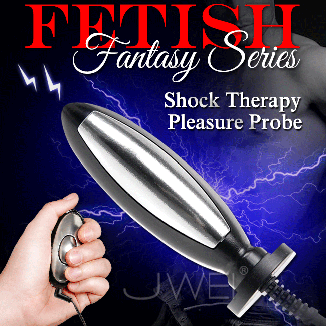 美國原裝進口PIPEDREAM．Fantasy Series系列 Shock Therapy Pleasure Probe 電波脈衝魚雷探針後庭刺激器