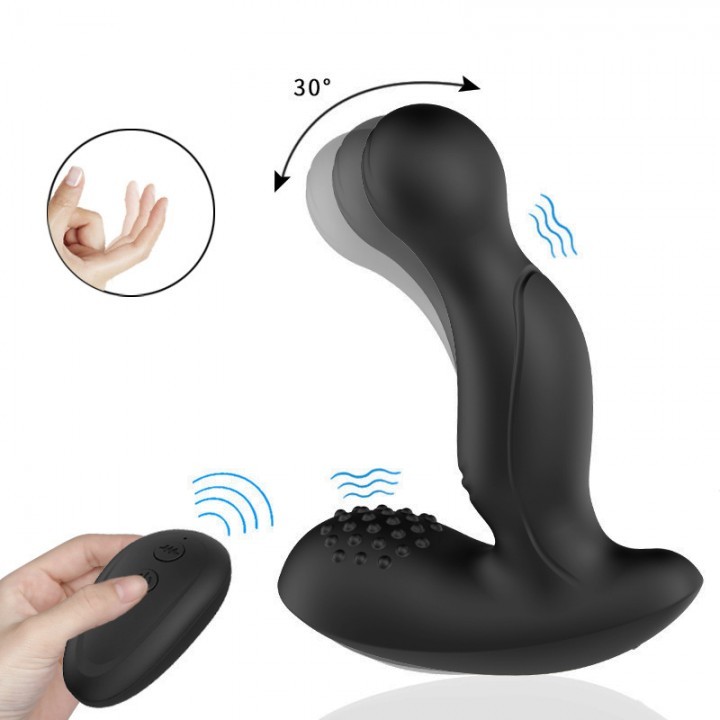 情趣用品-貝庭摳動前列腺震動器 10頻強震前列腺高潮按摩棒 - USB磁吸充電式